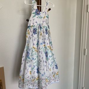 Floral maxi dress - EUC 4T